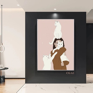 20 Mẫu Tranh Canvas Phong Cách Boho Hiện Đại Cổ Điển, Tranh Treo Phòng Khách, Phòng Ngủ, Tranh Treo Tường Tặng Kèm Đinh
