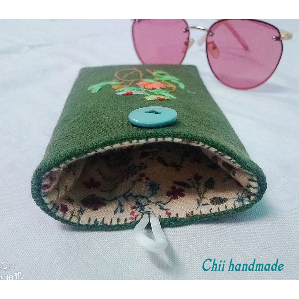 TÚI ĐỰNG KÍNH MẮT HANDMADE BẰNG VẢI LINEN