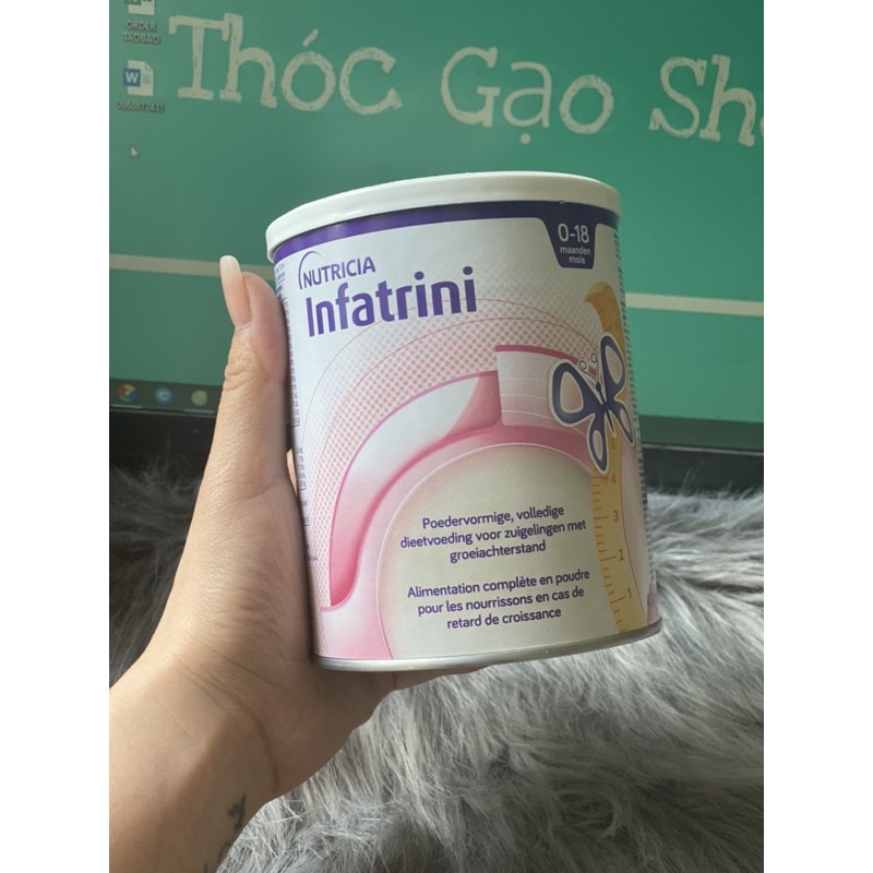 Sữa bột Infatrini 400gr nội địa Đức hsd 2022