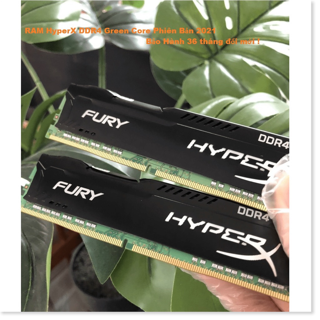 💦 Ram Kingston HyperX Fury 8GB DDR4 2400MHz Chính Hãng - Bảo hành 36 tháng 1 đổi 1