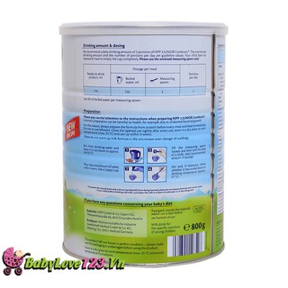 SỮA BỘT HIPP  SỐ 3  Và số 4 800G 4/2021