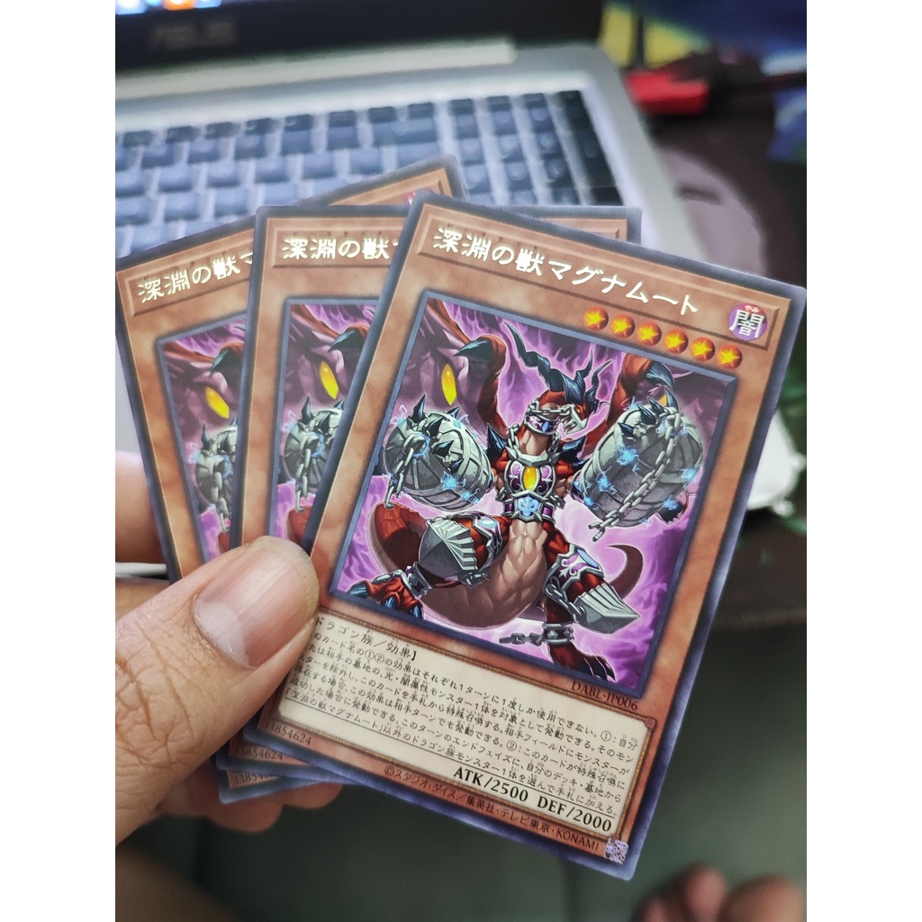 1 lá thẻ bài Byssted Magnumut - DABL-JP006 - Rare
