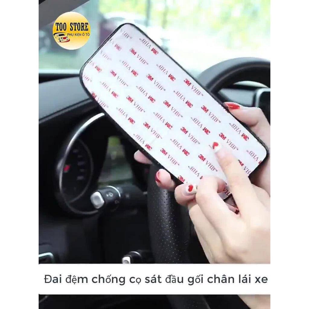 Đệm Da Kê Chân Thông Dụng Tránh Mỏi Cho Xe Hơi DK01-TOOSTORE