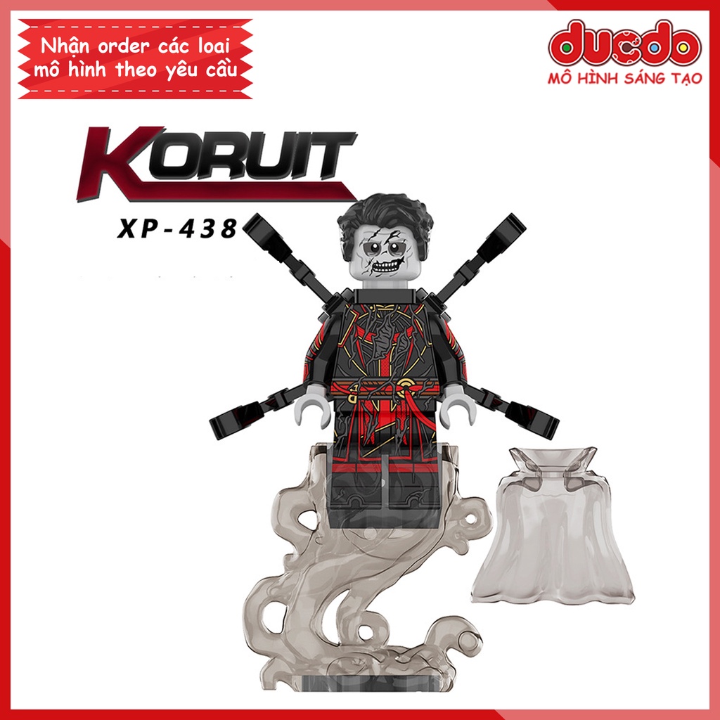 Minifigures Nhân Vật Doctor Strange 2 Phù Thủy Tối Thượng Marvel - Đồ chơi Lắp ghép Xếp hình Mô hình Mini KORUIT KT1057