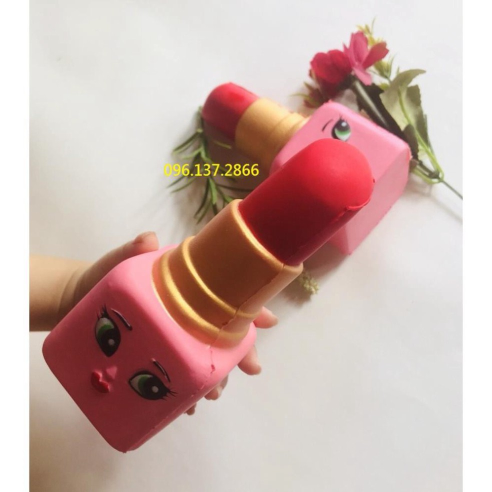 Đồ chơi squishy thỏi son khổng lồ cảm xúc - đáng yêu hết cỡ AA
