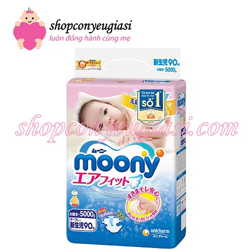 COMBO 2 GÓI TÃ DÁN / QUẦN MOONY NB90/S84/M64/L54/M58/L44/XL38 + 1 COMBO SỮA TẮM ARAU - NHẬT