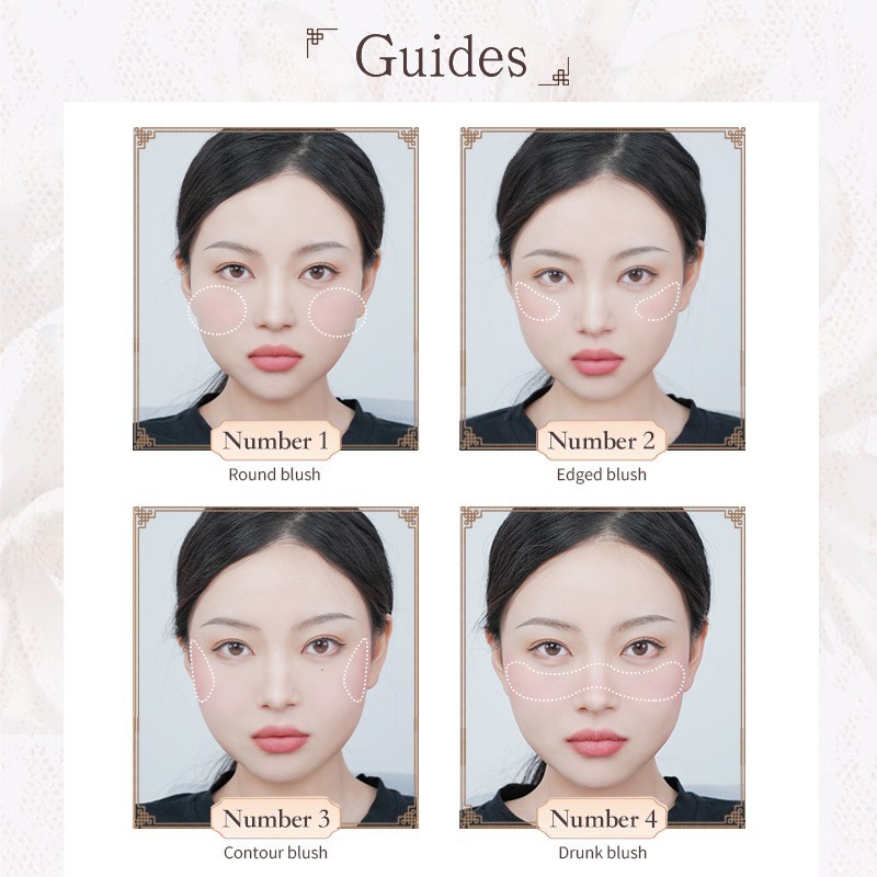 Flower Knows Flower Goddess Carving Blush Soft Shimmering Matte Powder Face Makeup 4g | BigBuy360 - bigbuy360.vn