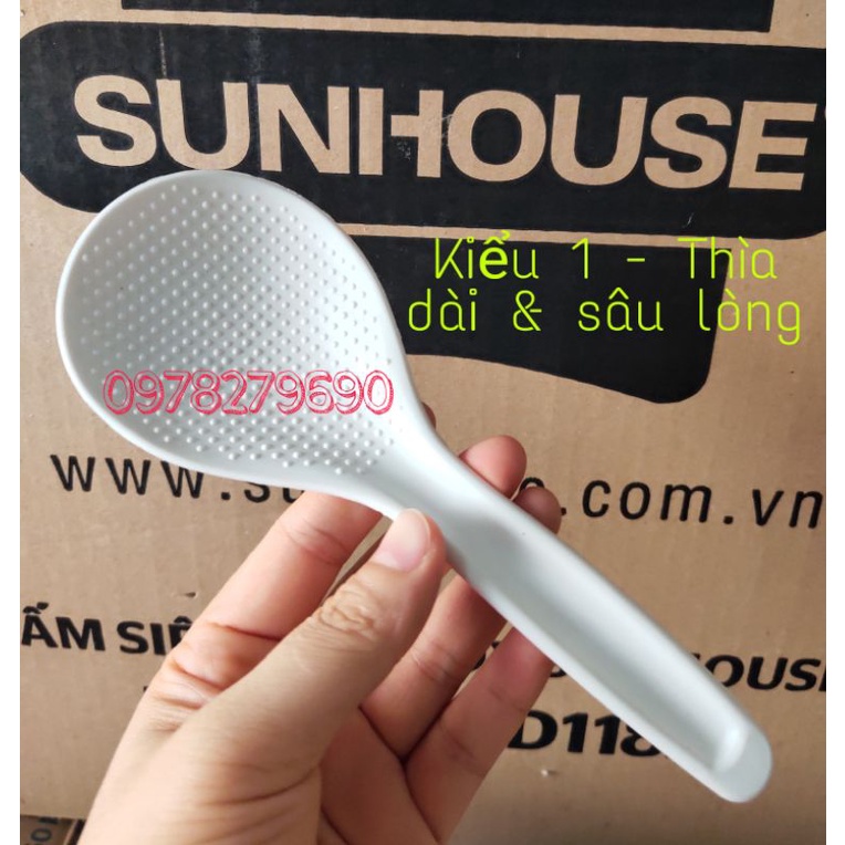 THÌA XƠI CƠM, MUÔI XƠI CƠM CHO NỒI CƠM ĐIỆN LOẠI CHỐNG DÍNH