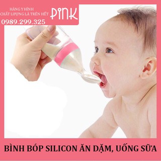 [HÀNG LOẠI 1] Bình thìa, Bình bóp hỗ trợ ăn dặm cho bé