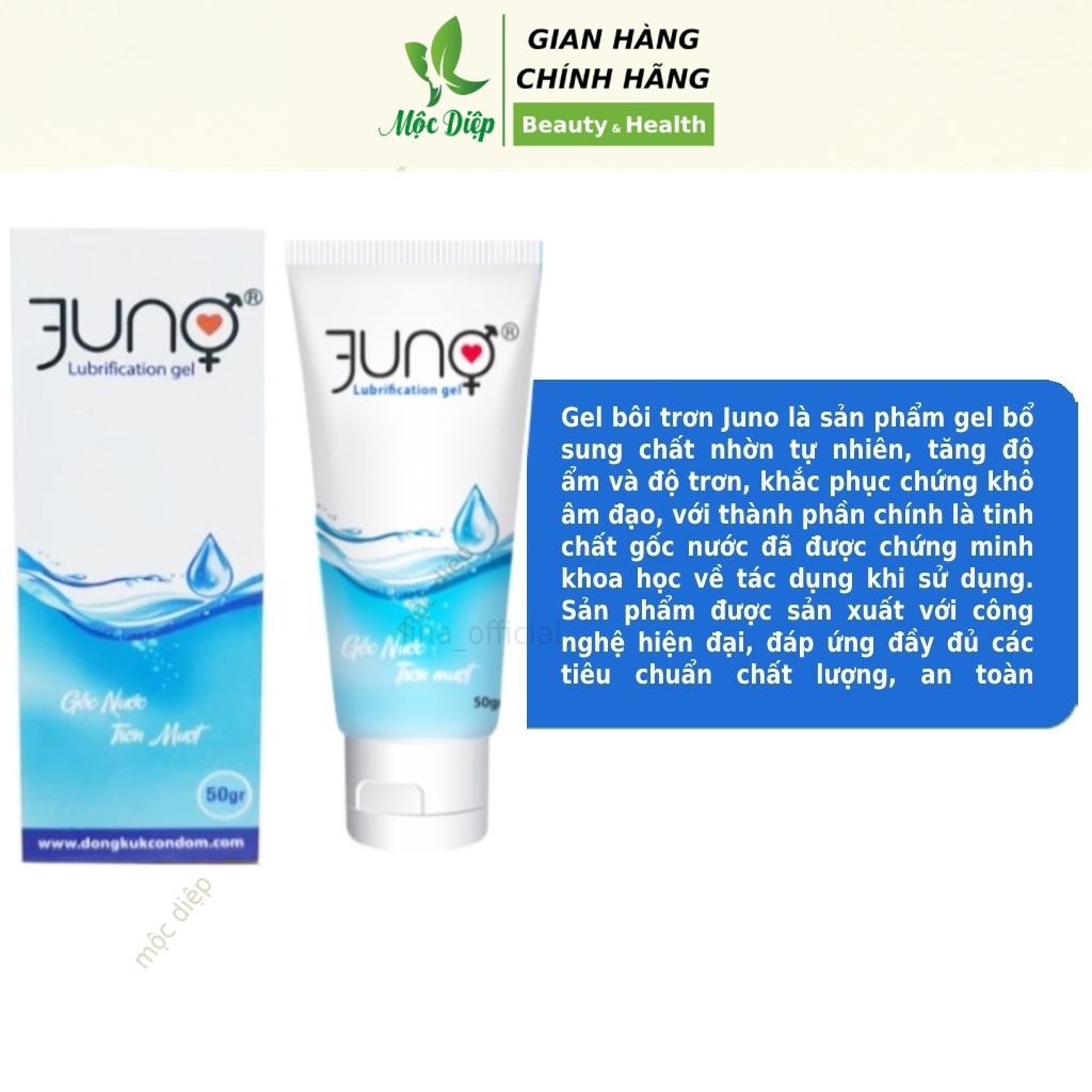 Gel bôi trơn kéo dài thời gian Juno Nhật Bản 50g - Mộc Diệp