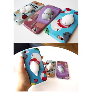 (mua 1 tặng 1) Ốp điện thoại Iphone 7 plus - 8 plus ushihito mochi cao cấp dễ thương