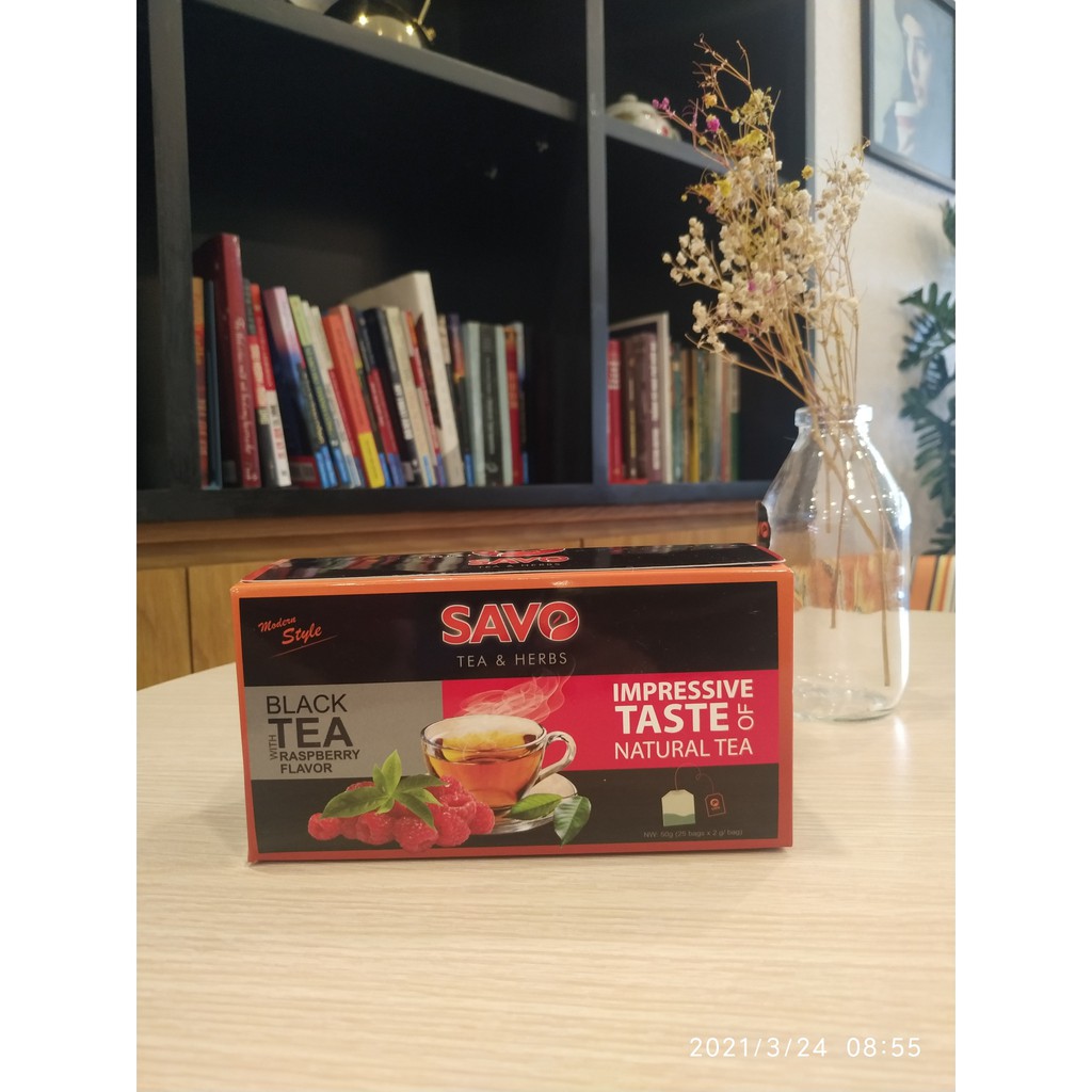 Trà Túi Lọc Trái Cây Vị Phúc Bồn Tử - SAVO TEA