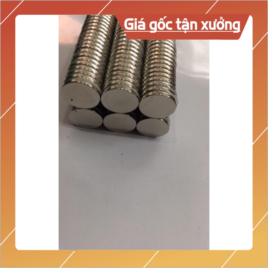 [Xả Kho] Nam châm đất hiếm viên 25x3mm, loại nam châm trắng đất hiếm mỏng nhưng mạnh.