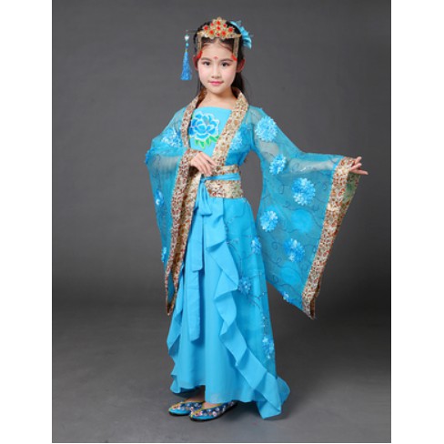 Bộ cổ trang cho bé gái xinh xắn nè, hàng có sẵn