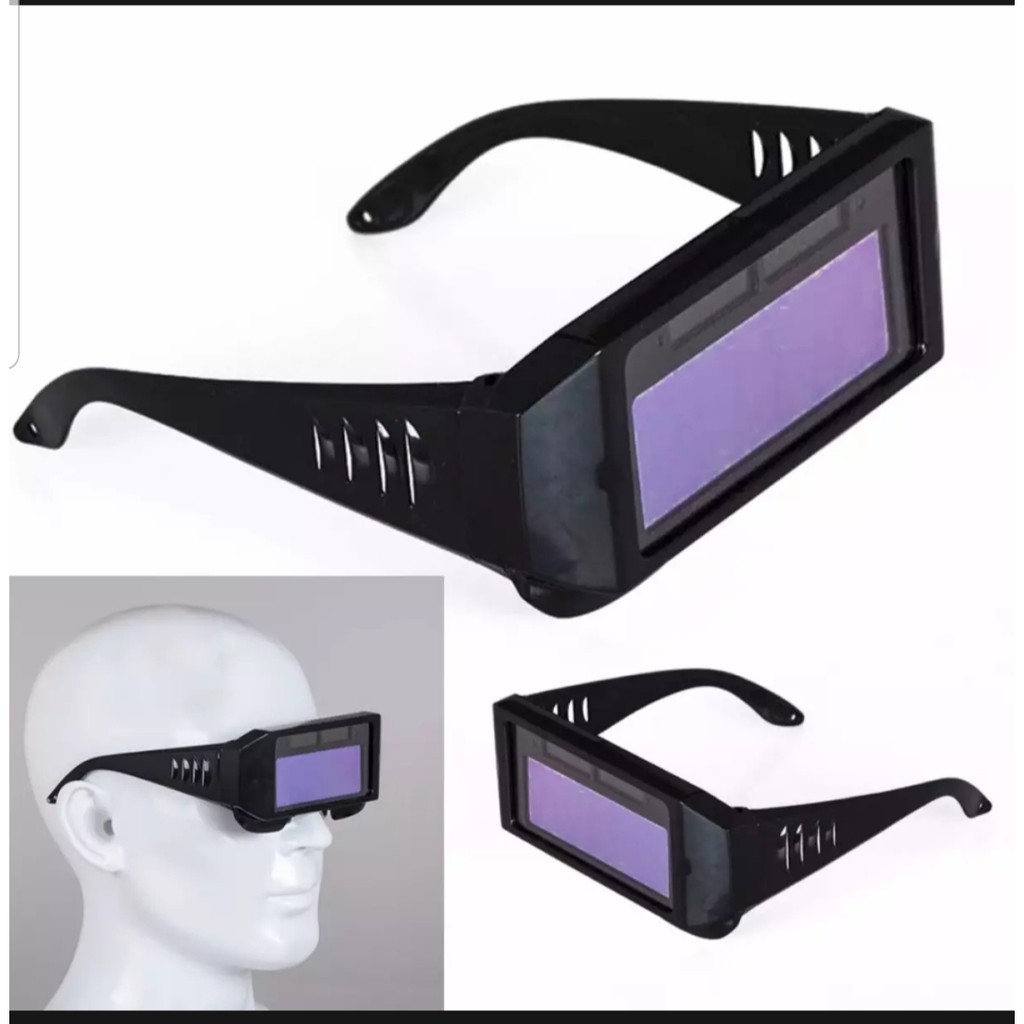 Mắt kính hàn điện tử tặng tấm chắn xỉ