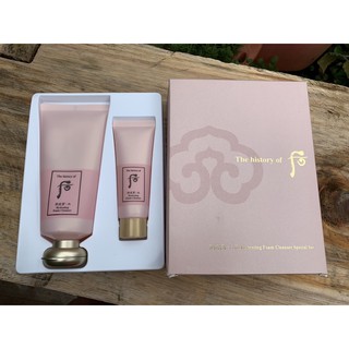 SET SỮA RỬA MẶT WHOO HỒNG