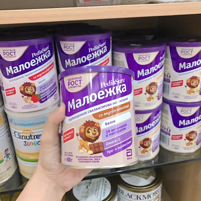 Sữa bột pediasure Nga cho trẻ từ 1-10 tuổi