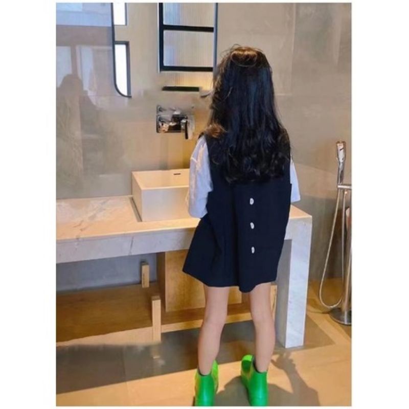 Áo vest gile phong cách cho bé gái