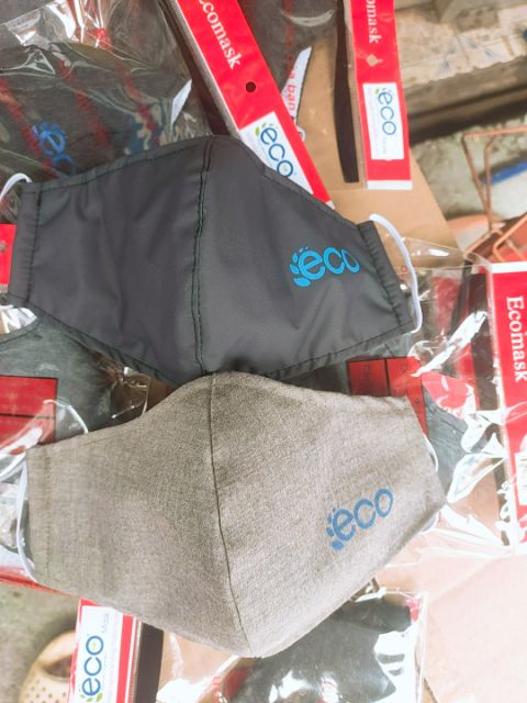 Khẩu Trang Vải Ecomask 3 Lớp cao cấp Mặt Ngoài Chống Nước | BigBuy360 - bigbuy360.vn