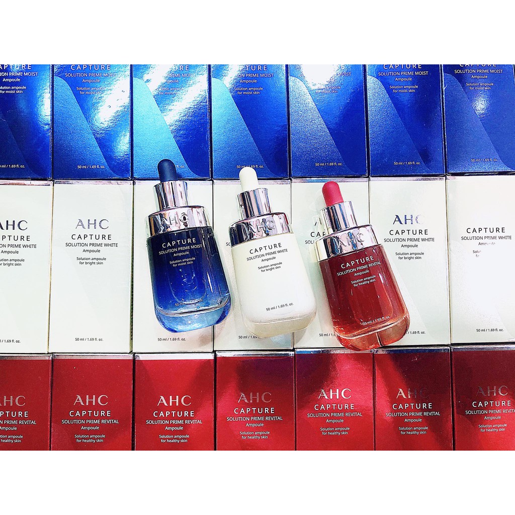 [Auth Hàn] Serum Cấp Ẩm AHC Capture Solution Max Ampoule 50ml - Tinh Chất AHC Moisture Capture Solution Max Ampoule 50ml