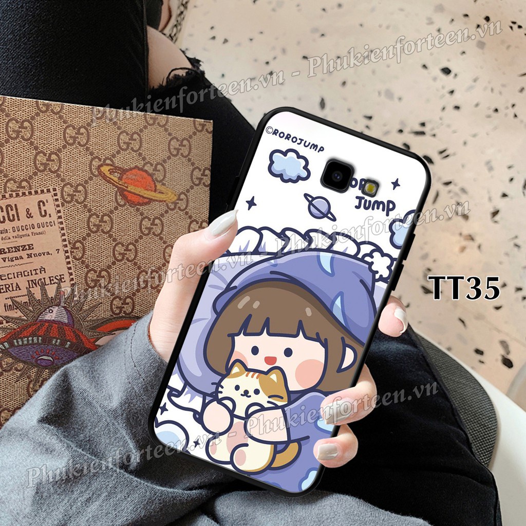 Ốp Samsung J5 Prime/J7 Prime/J4 Plus/J6 Plus hoạt hình ngộ nghĩnh, đáng yêu, ốp chống bẩn cho Samsung siêu bền.