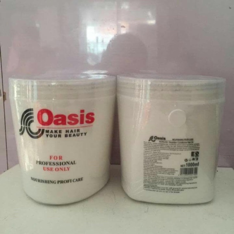 Kem Hấp Tóc, Ủ Tóc OASIS 1000ml Đặc Như Sáp - Xả Tóc Giúp Tóc Mềm Mượt