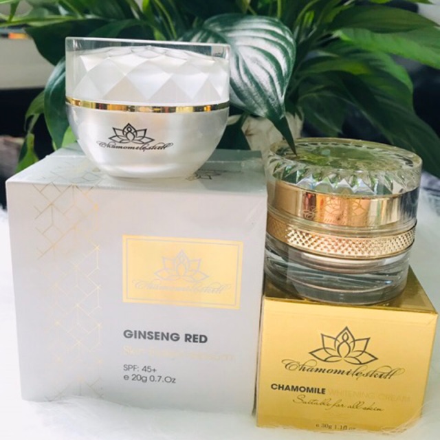 Combo Kem tái tạo + Hồng Sâm chamomile