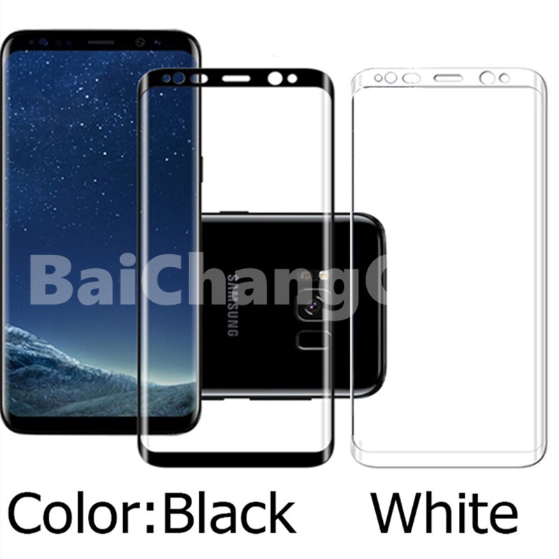 Miếng dán Samsung 40D Full-screen Tempered Glass for  Galaxy S8 S9 Plus Note 9 8 A8 A6 S7 Edge Screen Protector