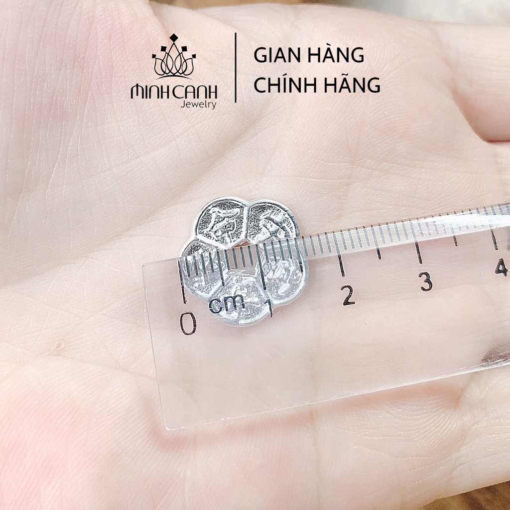 Đồng Xu Bạc Hoa Mai Kim Tiền - Minh Canh Jewelry