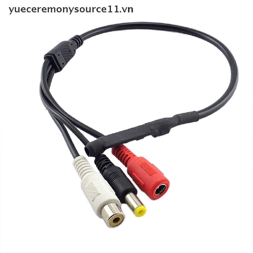 . Micro Mini Giấu Kín Kèm Đầu Thu Âm Thanh CCTV DC 15V DVR