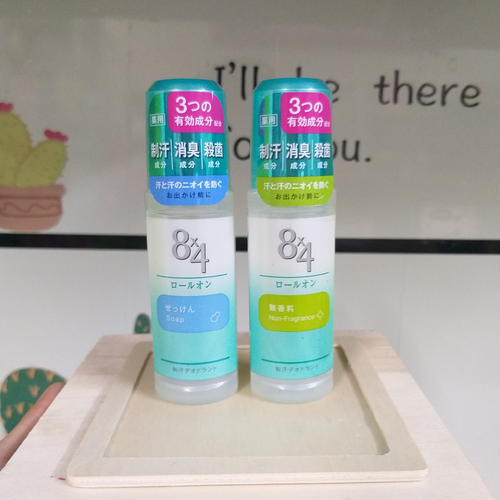 Lăn Khử Mùi Cơ Thể 8x4 Kao Nhật Bản - 45ml