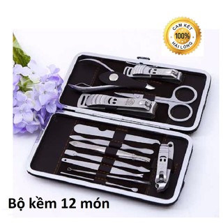kềm cắt móng tay 12 món - A chay