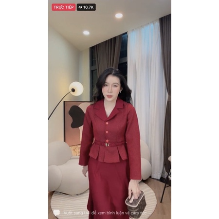 🌺 Set chân váy công sở Loan Lâm🌺