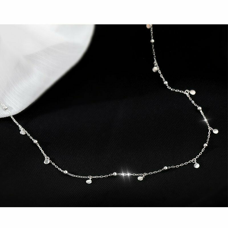 Dây Chuyền Choker Thiết Kế Mặt Hình Tròn Hợp Thời Trang Cho Nữ