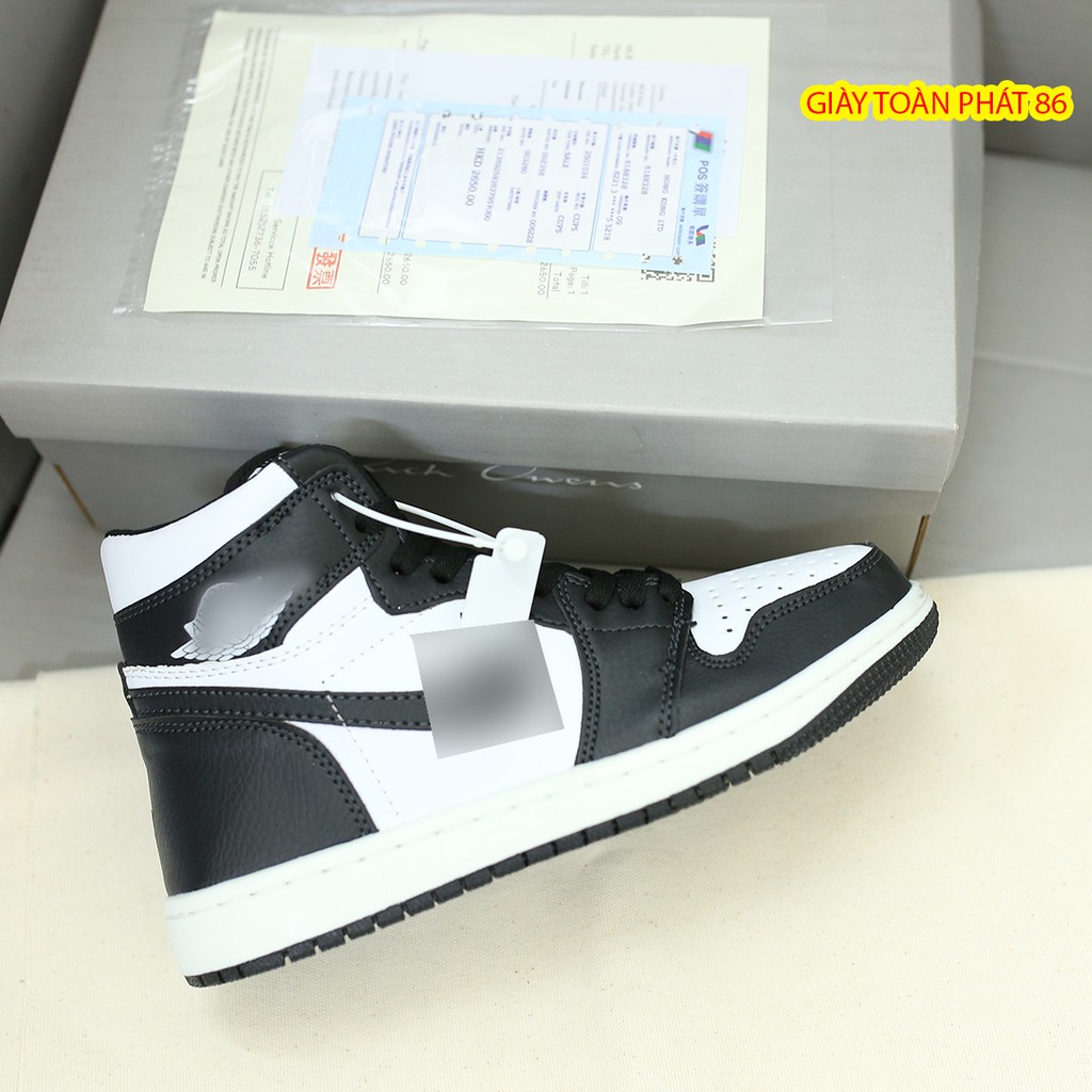 Giày Thể Thao Sneaker Nam Nữ JD Panda Đen Trắng