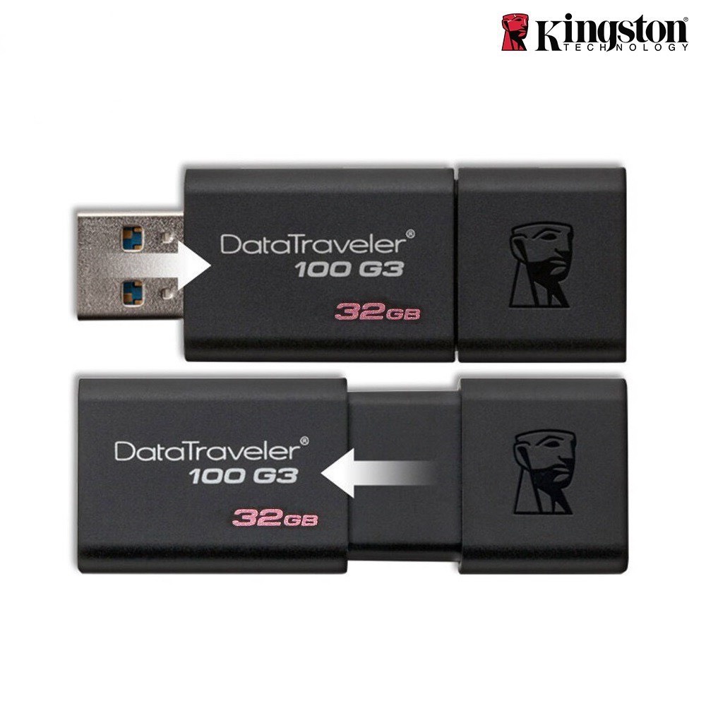 Ổ cứng di động USB 3.0 Kingston -16GB, 32GB, 64GB, 128GB-Bảo Hành 5 Năm-Hàng Chính Hãng FPT