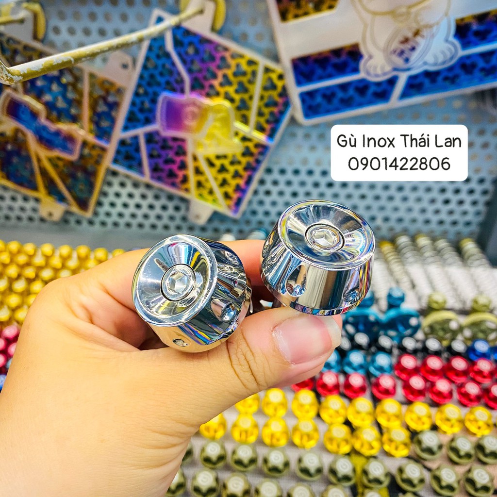 Gù Inox 304 xi niken hàng nhập thái lan gắn mọi loại xe