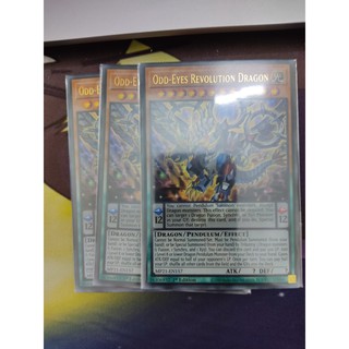 [Yugioh Funny Shop] 1 lá Thẻ bài Odd-Eyes Revolution Dragon - MP21-EN157 - Ultra Rare 1st Edition