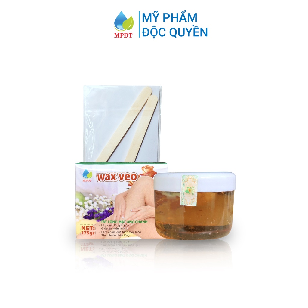 [100% Chính Hãng] Phân loại Combo Triệt Lông Vĩnh Viễn Veo (Mỡ trăn Nguyên chất) (Wax tẩy lông + tặng giấy wax + que)