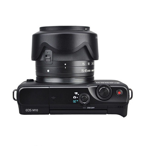 Loa che nắng Hood EW-53 cho máy ảnh Canon M10 M50 ống kính kit 15-45mm