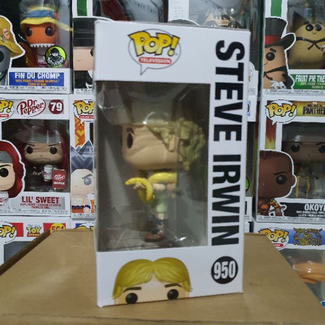 Đồ chơi mô hình funko pop 950 Steve Irwin (with Snake) - Australia Zoo