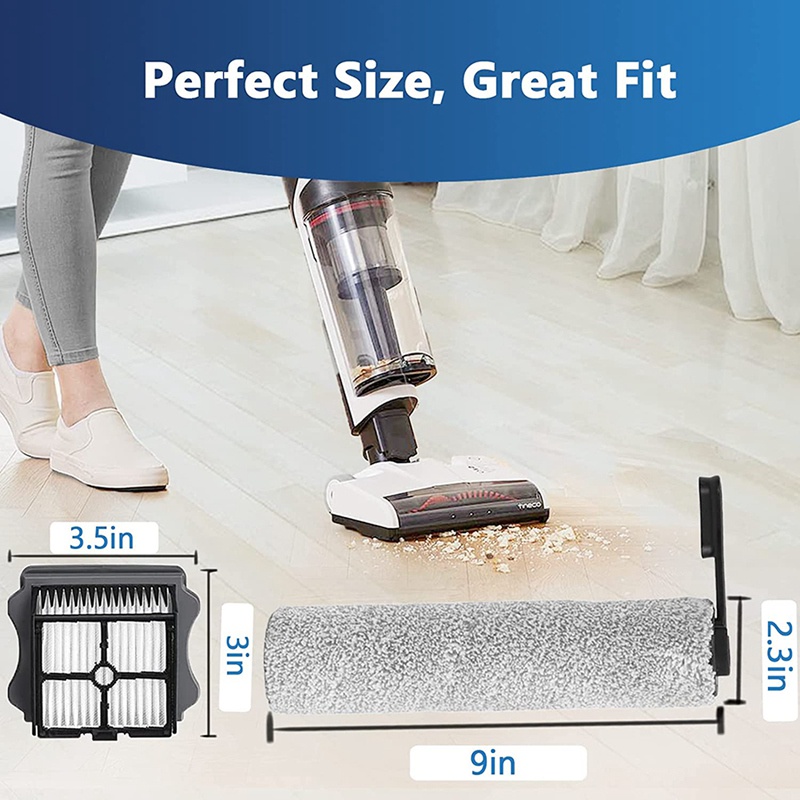 Bộ Lọc HEPA Và Chổi Lăn Chính Thay Thế Cho Máy Hút Bụi Tineco Floor ONE S5