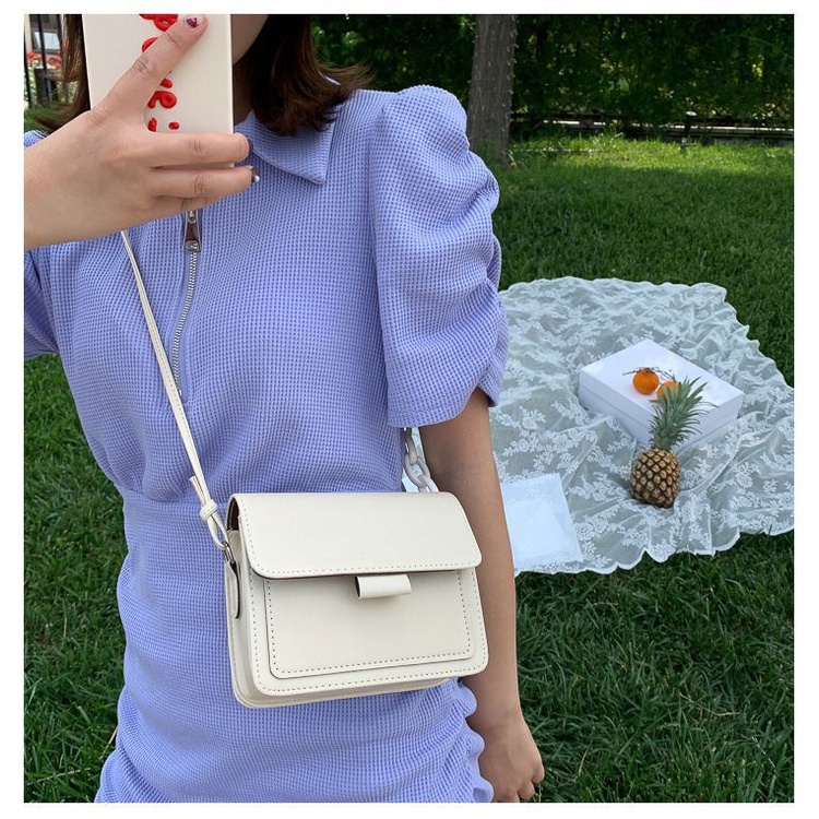 Túi Đeo Chéo Mini Bằng Da Mềm Phong Cách Cơ Bản Thời Trang Cho Nữ JP5