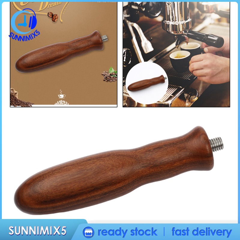 [Trend Technology]Portafilter Solid Wooden Handle For Coffee Machines Tool Espresso Machine A