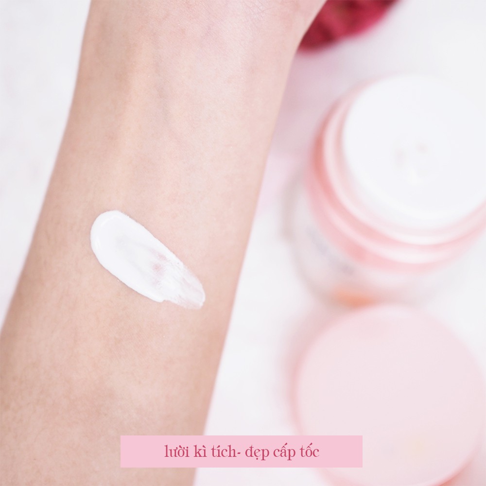 Kem lười MKUP dưỡng ẩm trắng da 30ml/ hũ và 50ml/ hũ