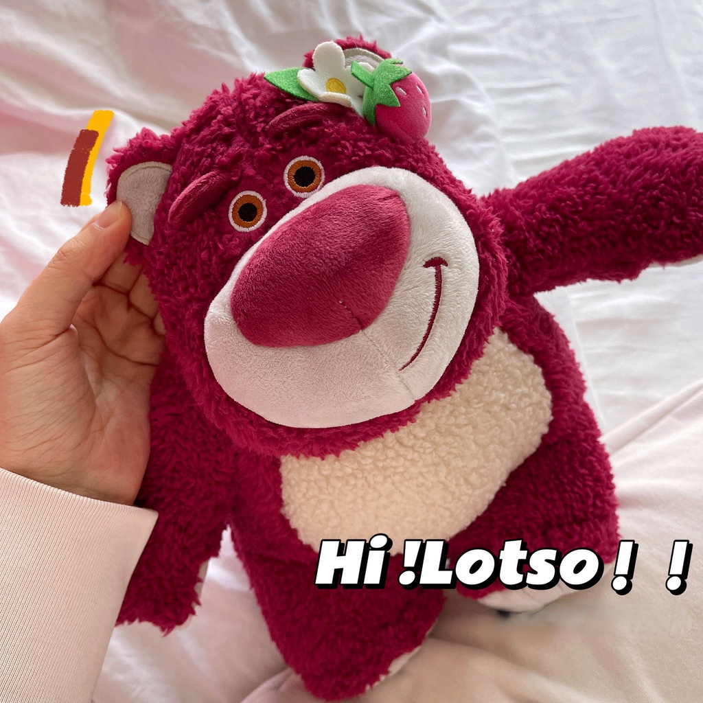 DISNEY Gấu Nhồi Bông 25-35cm Trong Phim Hoạt Hình Toy Story Lotso Huggin Đáng Yêu
