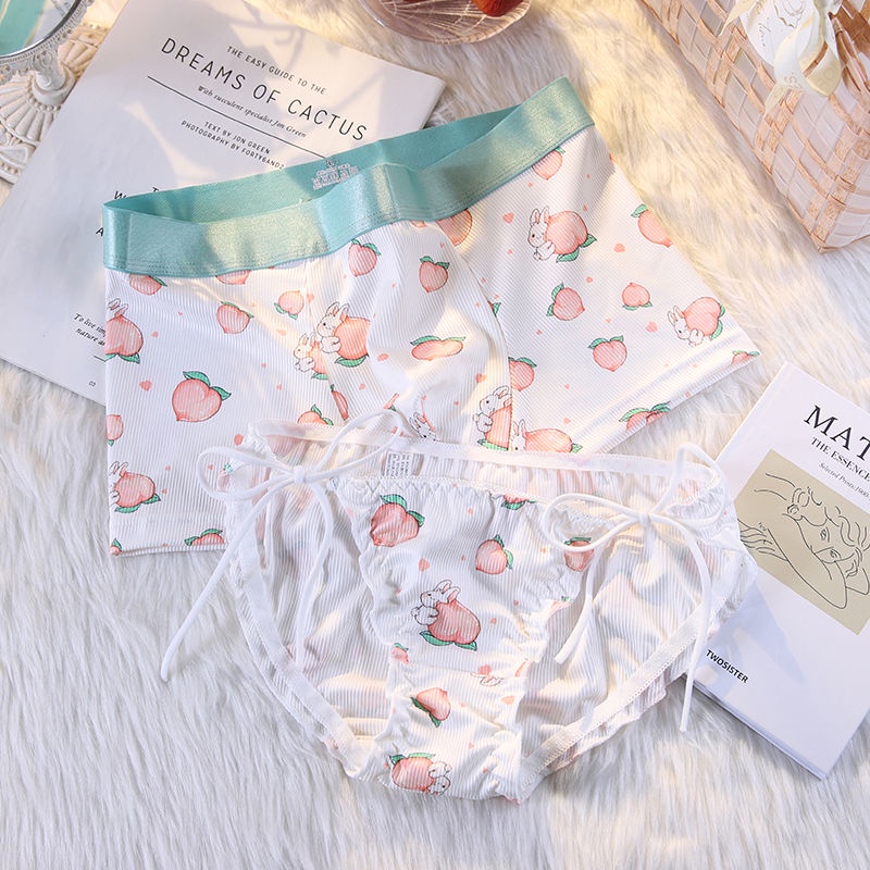 Quần Lót Cotton Hình Thỏ Hoạt Hình Xinh Xắn Cho Nữ