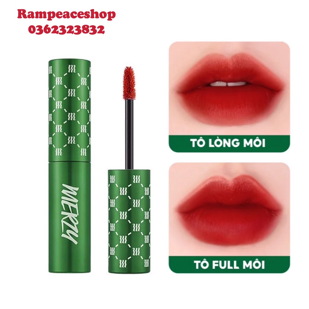 Son Kem Lì Merzy V6 Green Limited