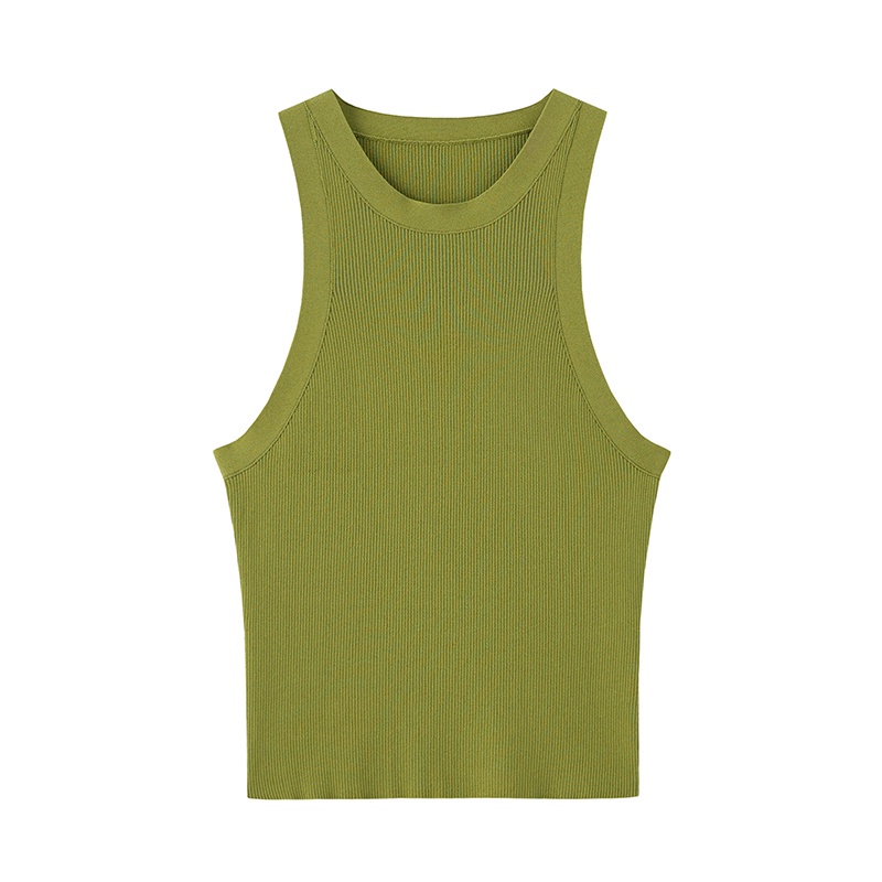 Áo cổ yếm mỏng co giãn thời trang mùa hè dành cho nữ