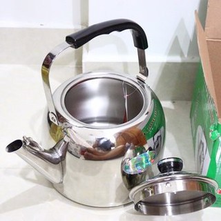 Ấm Đun Nước Inox 3 lít Thái Lan- dùng được cho bếp từ